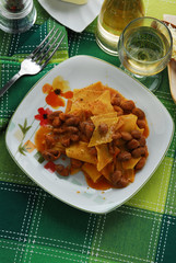 Maltagliati con fagioli - Primi Lombardia