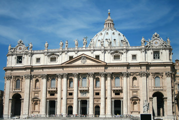 Naklejka na ściany i meble St. Peter's Basilica