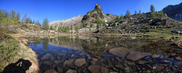 Lac dans la Vésubie