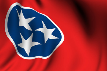 Rendered Tennessee Flag - 9392081