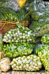 Fresh Vegetables in a market, bangkok. Thailand..