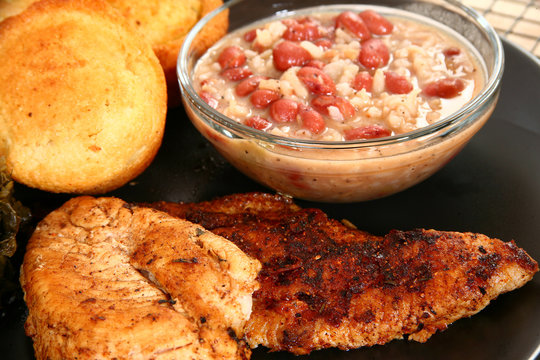 Cajun Chicken And Catfish