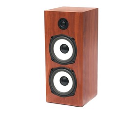 Fototapeta premium Hi-fi speaker isolated on white background