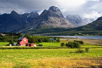 Selbstklebende Fototapete Skandinavien Norwegen bei Tromsö