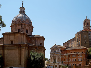 churches in the roman forum
