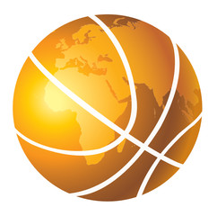 basketball globe