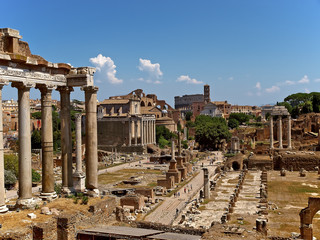 Fototapeta premium Forum Romanum, antikes Rom