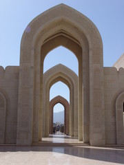 Fototapeta na wymiar Wielki Meczet - Oman