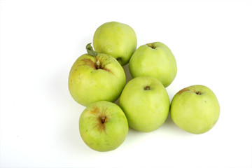green apples