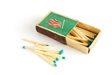 Box with matches