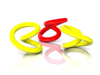 Obraz premium abstract. 3d