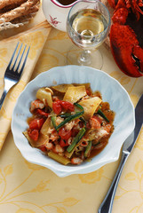 Maltagliati con l astice - Primi Toscana