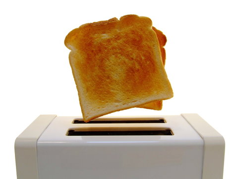 Pop-Up Toast - Isolated