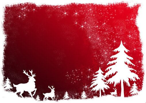 Weihnachten Hintergrund Illustration