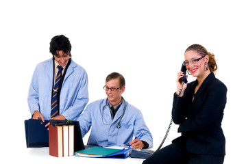Obraz premium Medical team,