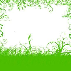 Giungla floreale - sfondo