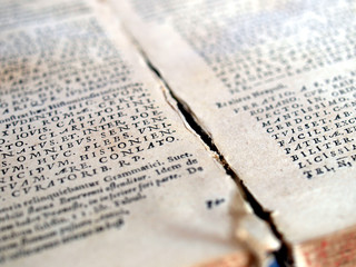 Old book from year 1688