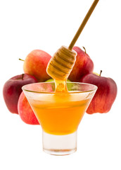 honey and apple symbology new year beside jude