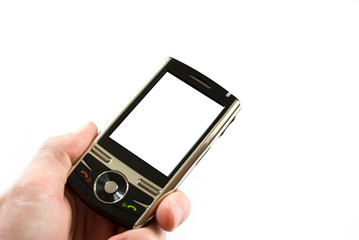 hands with communicator