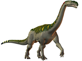 Plateosaurus-3D Dinosaurier