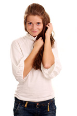 Fototapeta premium little girl