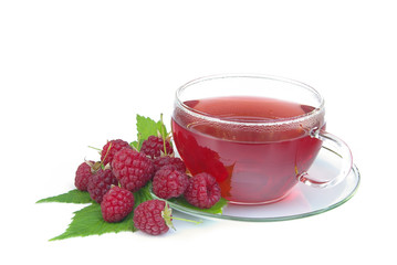 Tee Himbeere - raspberry tea 01
