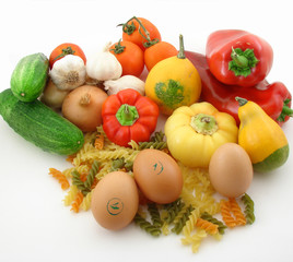 Fresh homegrown food