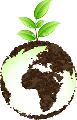 Concept planète terre naturelle