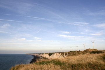 eoliennes des falaises