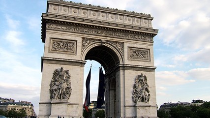 Fototapeta na wymiar Arc de Triomphe 14, Paris