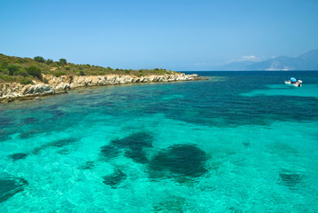 Fototapeta premium corse plage du Lodo