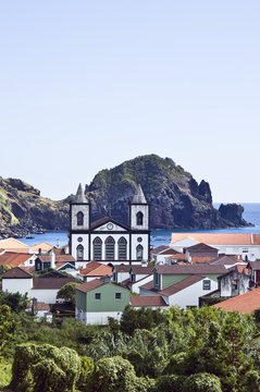 Church Of The Holly Trinity In Lages Do Pico, Azores