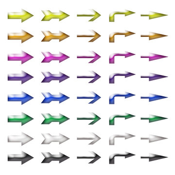Icones Fleches