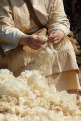 lavorazione lana