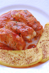 Pesce gatto in umido - Secondi di pesce