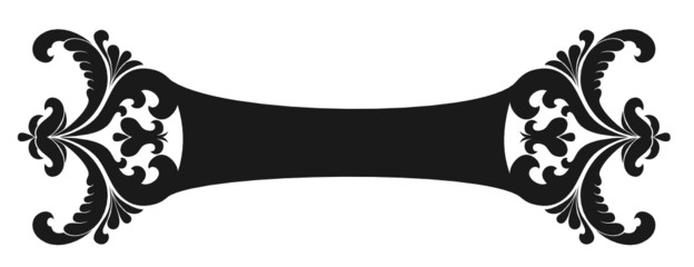 banner for accommodation of the text