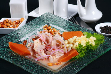 el ceviche de lenguado