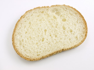 Slice of Bread top view