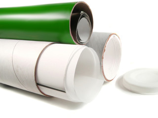 cardboard tubes for shipping business materials