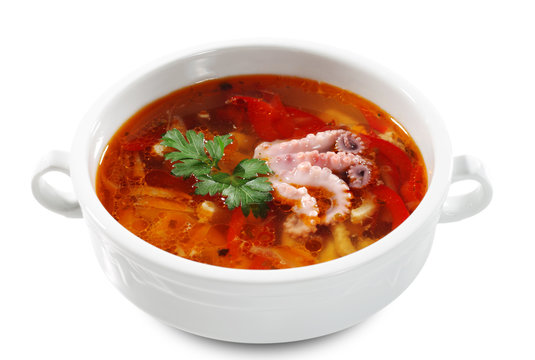 Fish Solyanka is a Thick, Spicy and Sour Soup