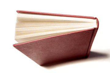 Book isolated over white
