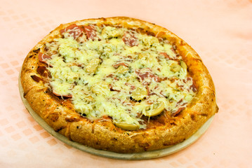 pizza in nahaufnahme