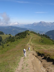 Mont&eacute;e &agrave; Ban Rouge