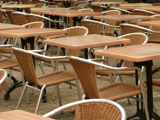 Terrasse de café