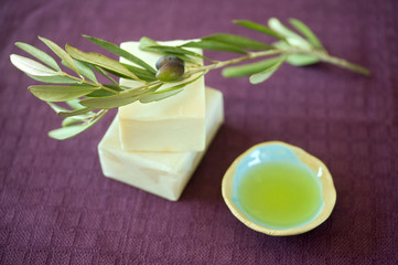 hand made olive oil soap