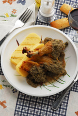 Anatra con salsa di capperi - Secondi di carne