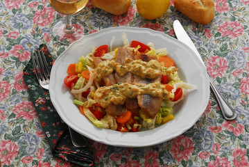 Aringa con giardiniera - Secondi di pesce