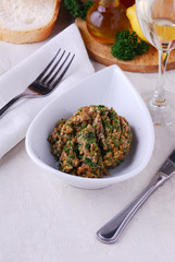 Manzo in insalata - Antipasti di carne Toscana