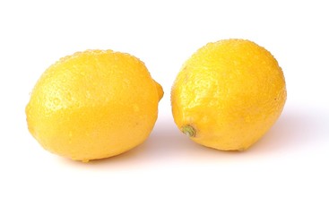 2  wet lemons