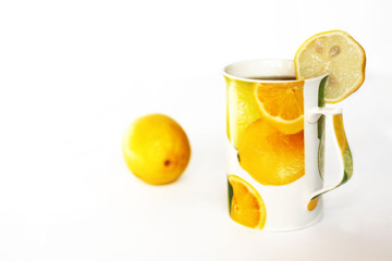 tea and lemon